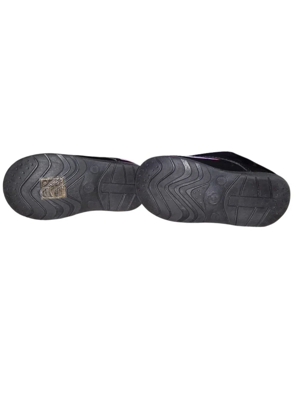 Toddler Black Patent Mary Jane Dress Shoes with Hook-and-Loop Strap